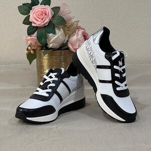 Michael by Michael Kors Mabel platform sneakers. New